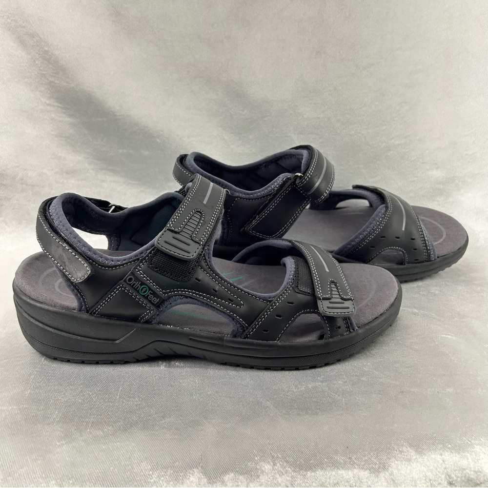 Orthofeet Sandals with Insoles Men’s 9.5 X-Wide - Picture 4 of 10